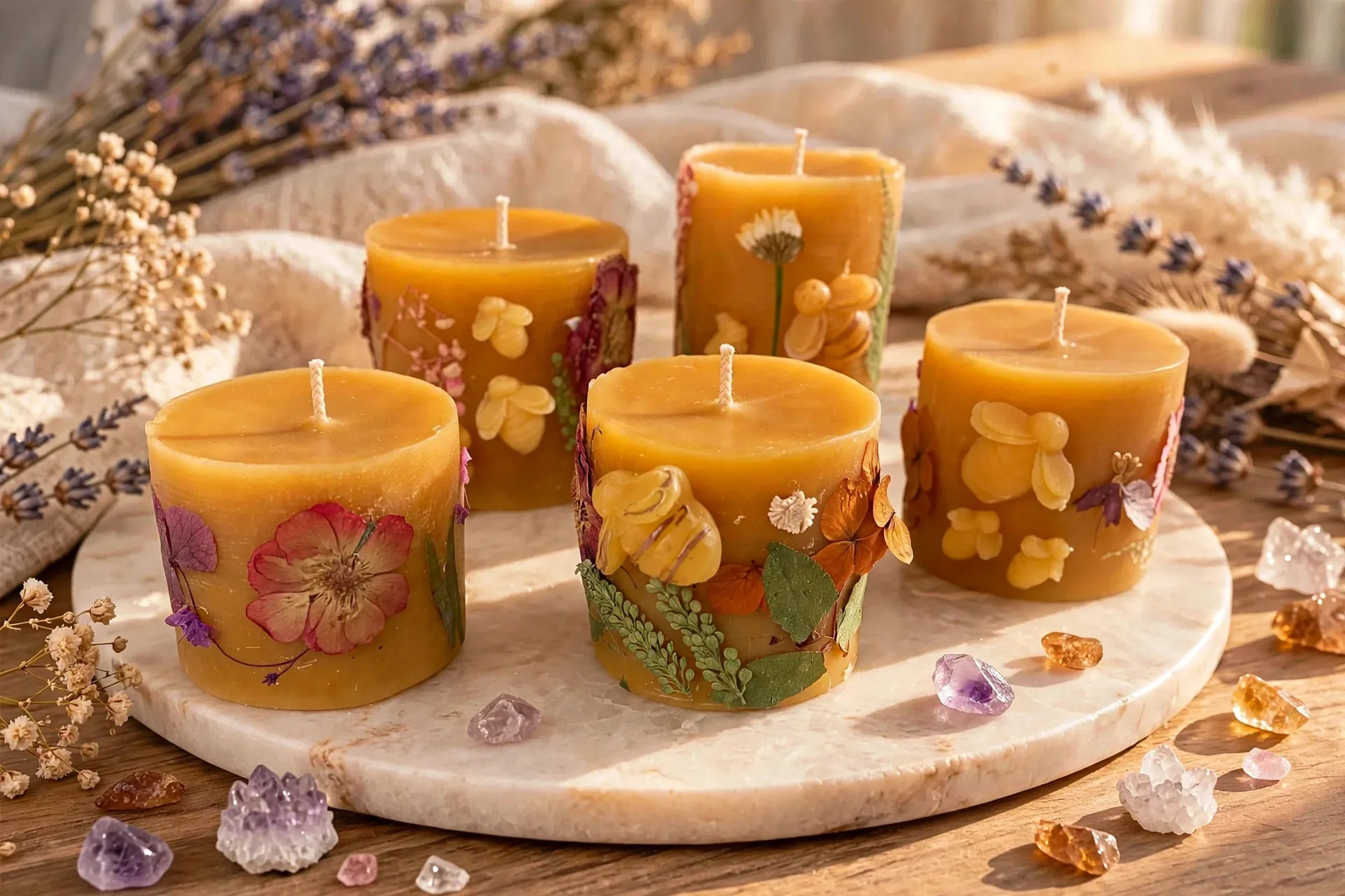 Beeswax Candle candles