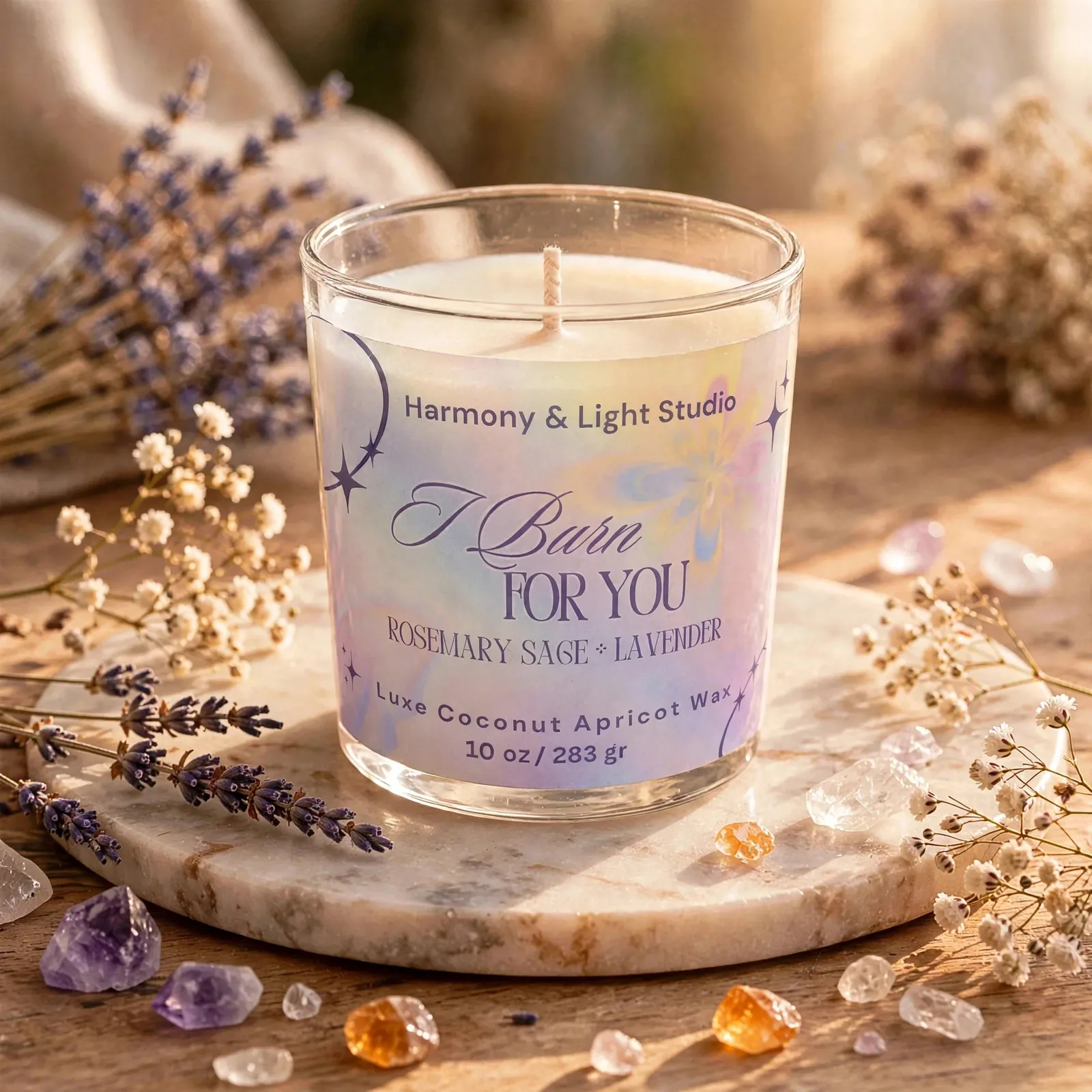 Rosemary Sage Lavender Candle