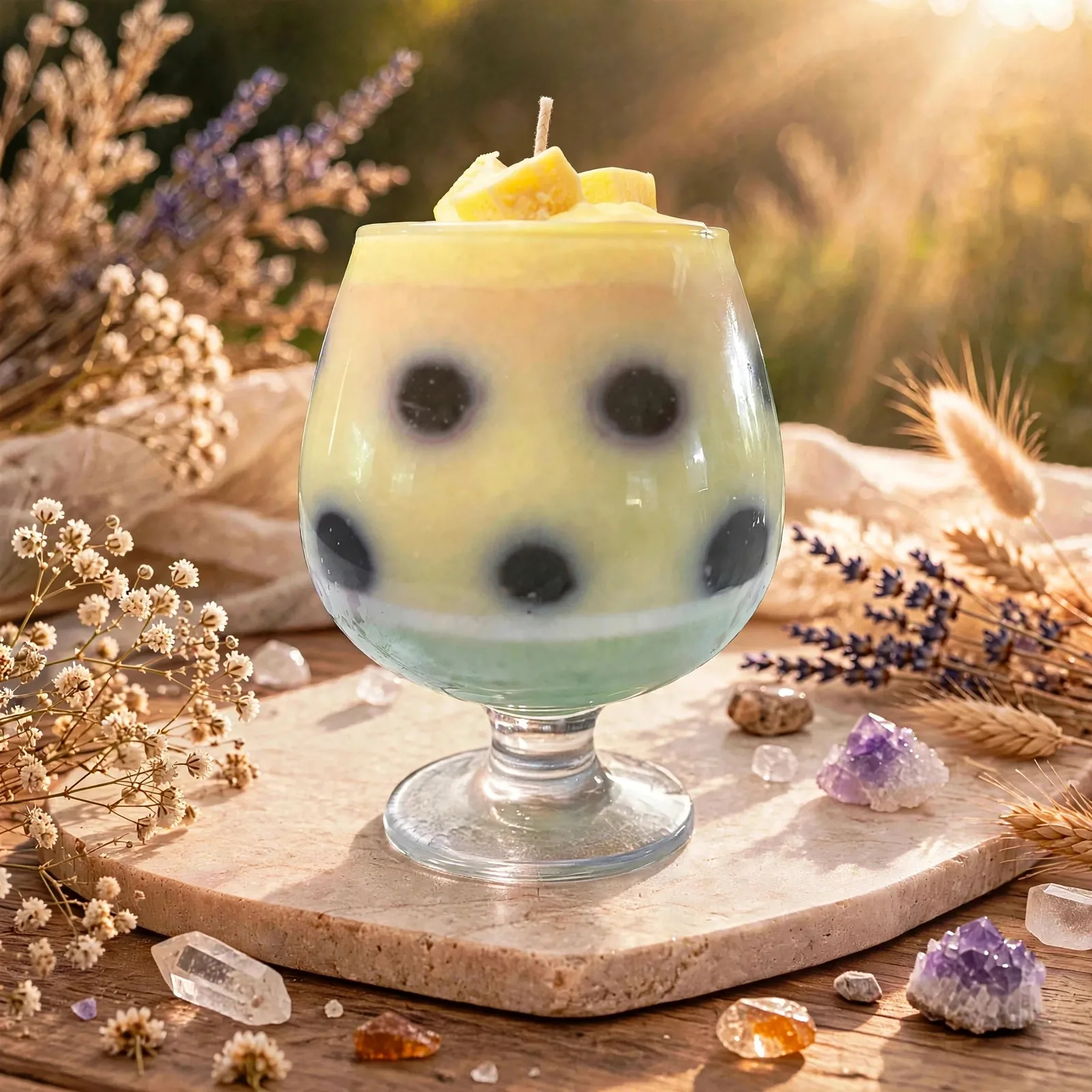 Watermelon Soy Candle — lifestyle photo