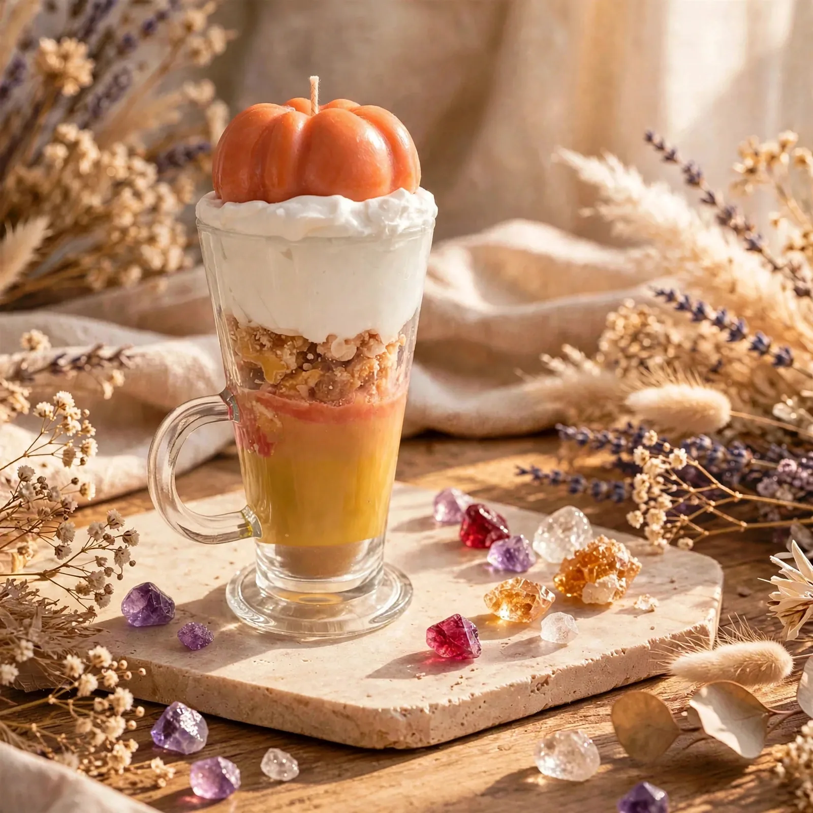 Dessert Layered Pumpkin Spice Candle