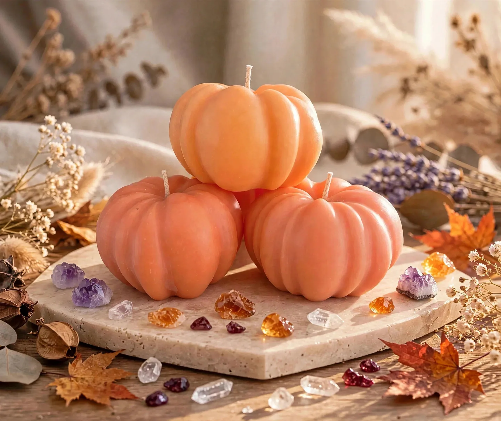Scented Pumpkin Spice Candle