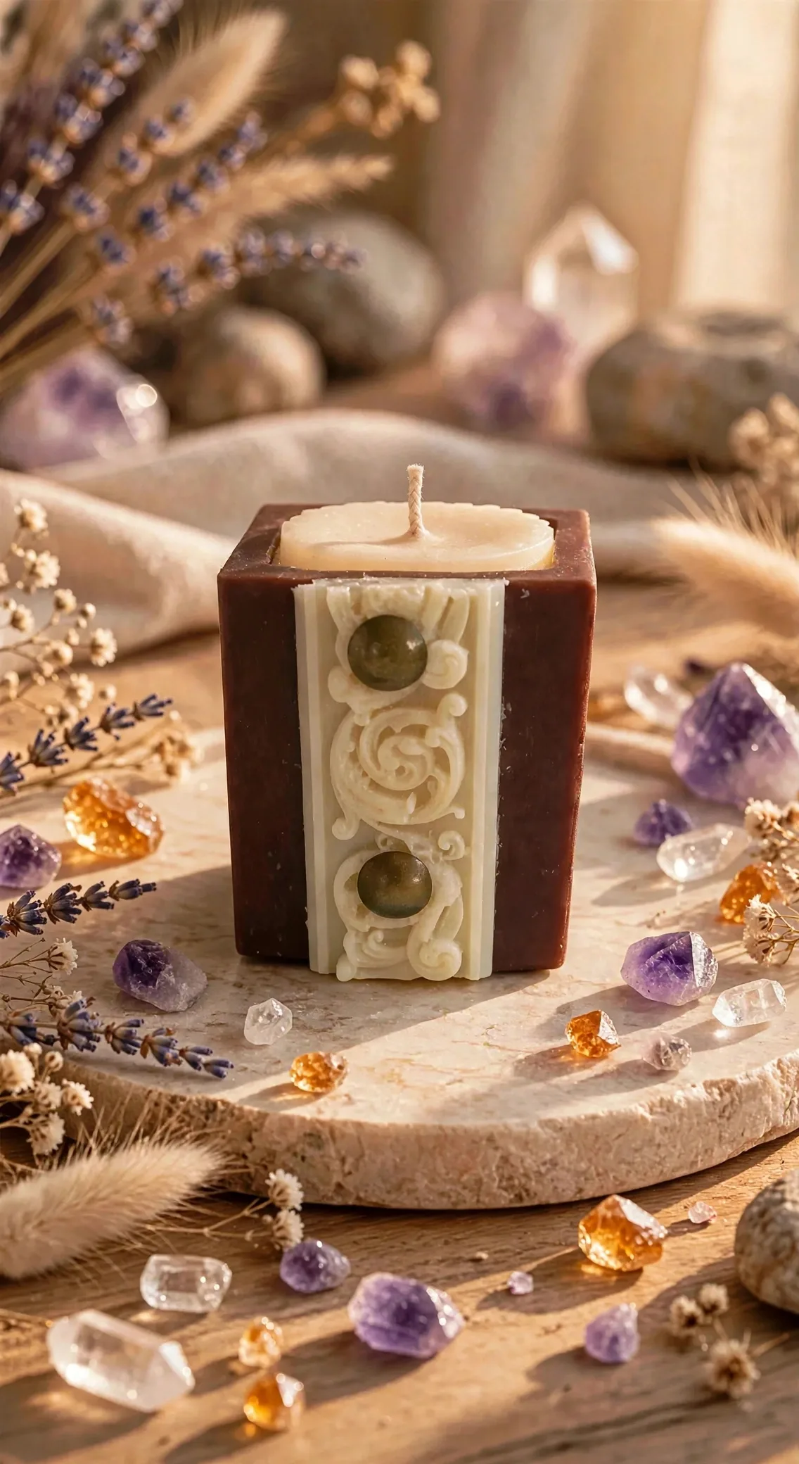 Handmade Limoncello Pillar Candle