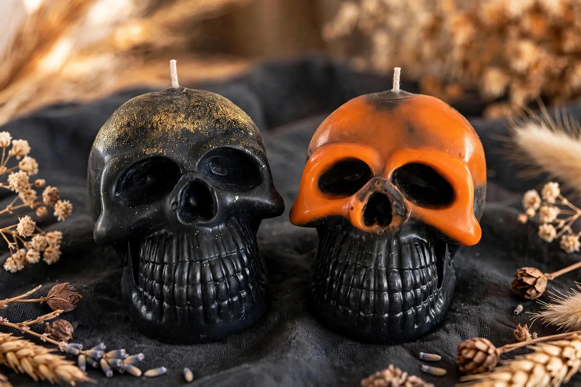 Skull Candle — close-up detail